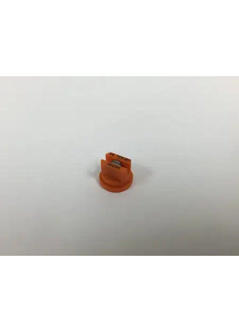 DTG Printer Parts Pearl Elite/PTM Plastic Spray Tip, orange plastic nozzle with black markings, compact precision spray tip