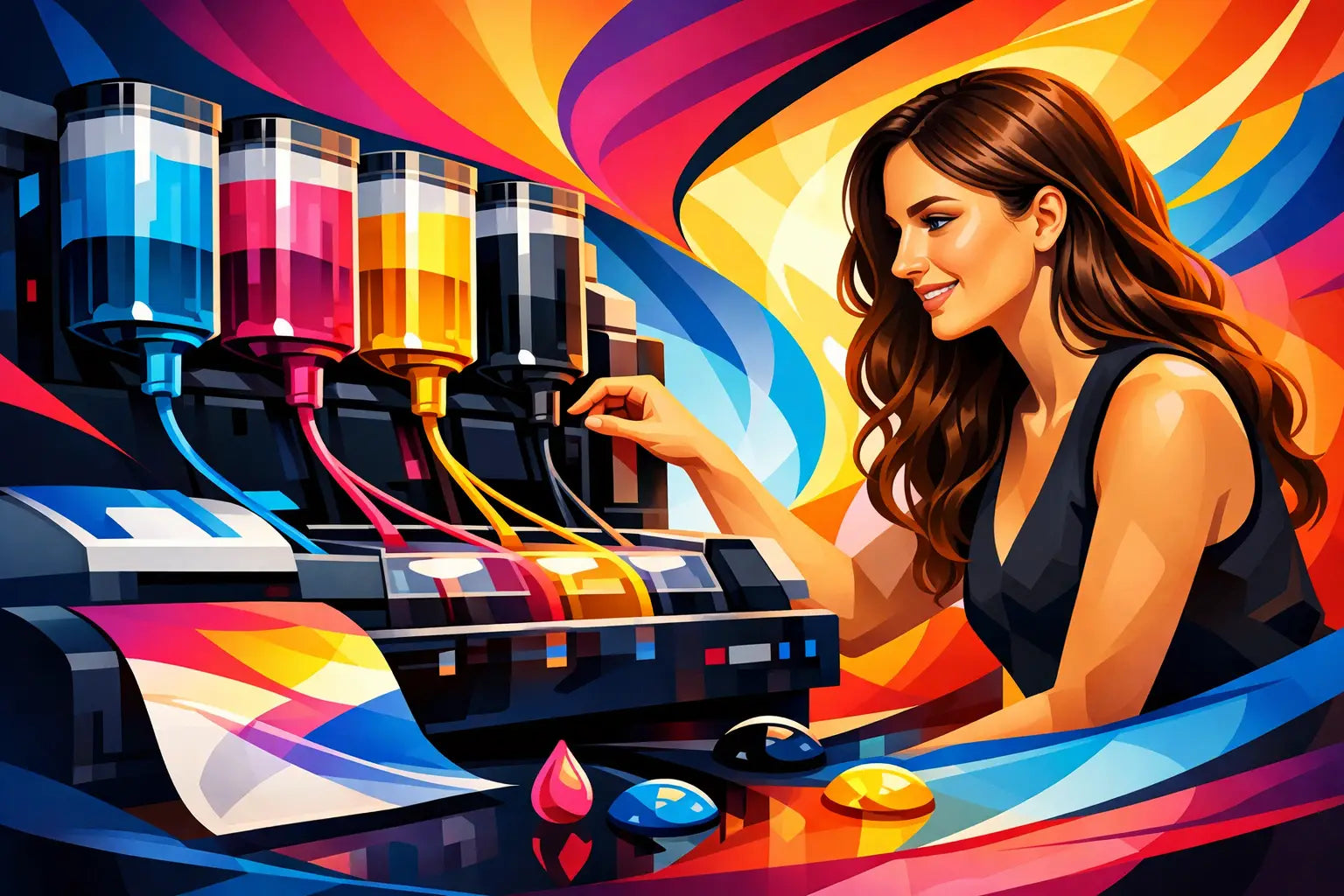 Bulk Ink System Benefits for Busy Print Shops