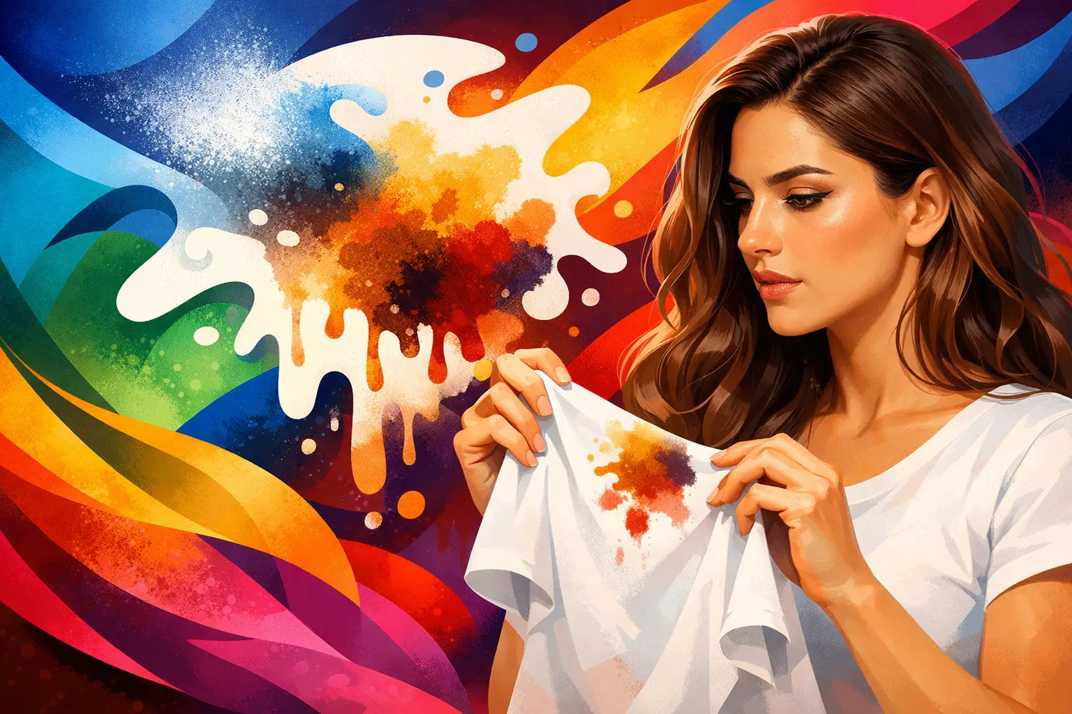 What Causes DTG Pretreatment Stains on Shirts?