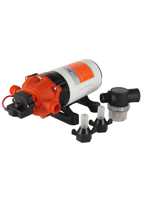Pretreat Maker III/IV 3/4 Pump-SEAFLO 12V 1.6 GPM 100 PSI 34-Series Water Pressure Diaphragm Pump