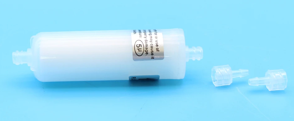 (PACK OF 2) Capsule Style DTG/DTF Ink Circulation Filter White + CMYK