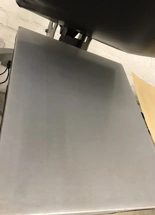 Rapid Slip Lower Platen Protector 16x23 by DTG Printer Parts: matte gray stainless surface, smooth edges, silicone accents
