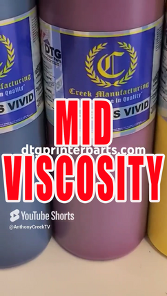 Creek Manufacturing R SERIES MID VISCOSITY BULK Inks