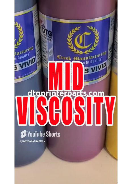 Creek Manufacturing R SERIES MID VISCOSITY BULK Inks