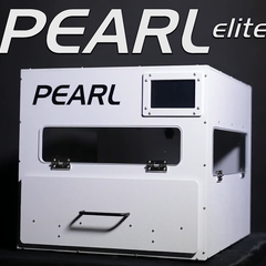 PEARL elite machine on a black background