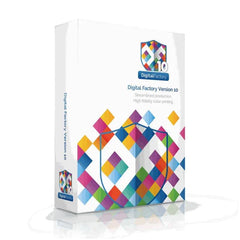 CADlink Digital Factory Version 11 for DIRECT TO FILM / DTF Printers box with colorful geometric diamonds, DTG Printer Parts