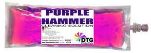 220ml Bag PURPLE HAMMER HV Cleaning solution bag (STRONG FOR CLOGS) Mid Viscosity Heads